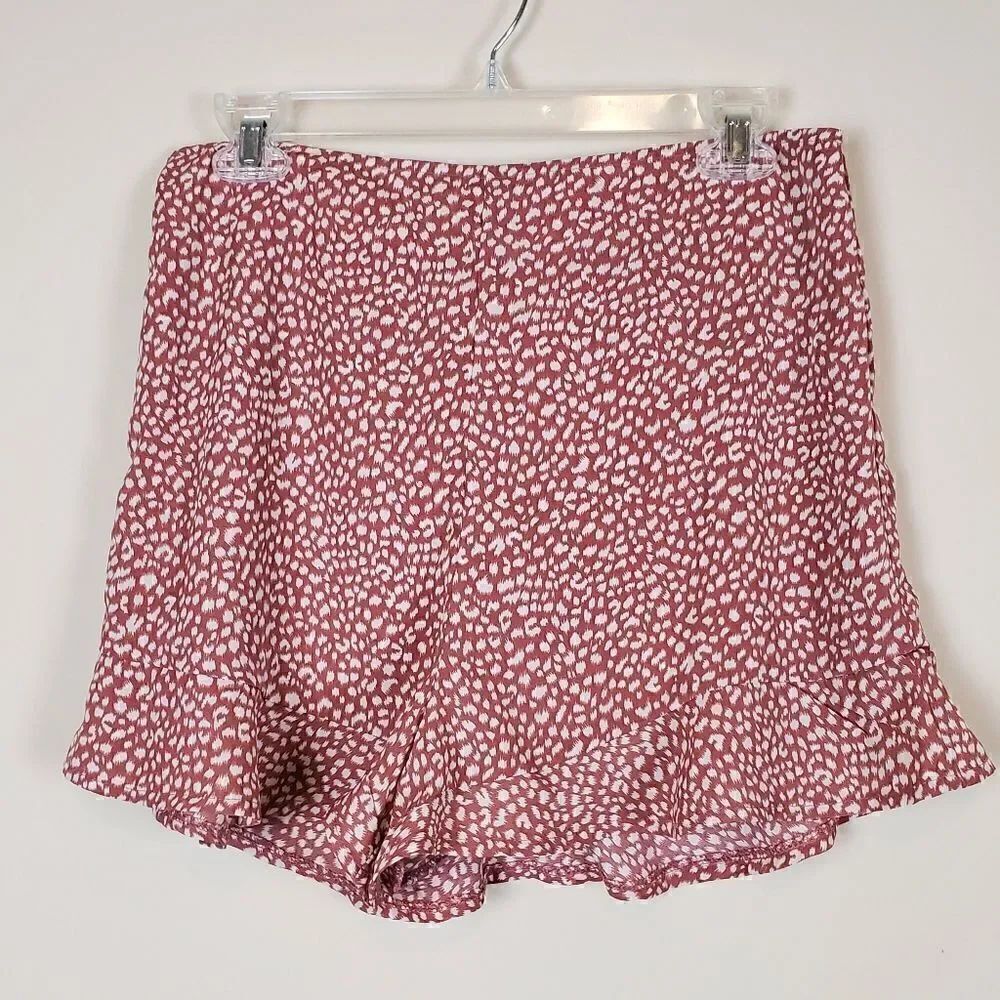 She + Sky Printed Shorts Size Large